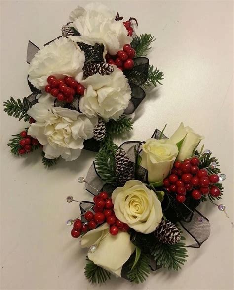 christmas corsage|More.